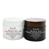 FRESH - Black Tea Age-Delay For Night & Day Set: Black Tea Instant Perfecting Mask  + Black Tea Firming Overnight Mask 135323 2x100ml/3.3oz