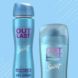 Secret Outlast Invisible Solid Antiperspirant Deodorant for Women, Completely Clean, 2.6 oz