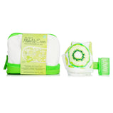 MAKEUP ERASER - Key Lime Set (1x MakeUp Eraser Cloth + 1x Hair Clip + 1x Bag) 600808 2pcs+1bag