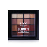 NYX - Ultimate Shadow Palette (16x Eye Shadow) - # Warm Neutrals 017644 16x0.83g/0.02oz