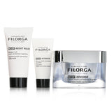 FILORGA - Anti-Ageing Revolution Gift Set  (Limited Edition): 1x NCEF-Reverse Cream 50ml + 1x NCEF-Night Mask 15ml + 1x NCEF-Intensi... 3pcs+1bag