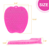 Shower Foot Scrubber Foot Massager Exfoliation Cleaner Mat Improve Foot Circulation Scrubber Foot Pain Relief Mat