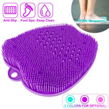 Shower Foot Scrubber Foot Massager Exfoliation Cleaner Mat Improve Foot Circulation Scrubber Foot Pain Relief Mat