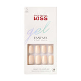 KISS Gel Fantasy Ready-to-Wear Fake Nails, 'If you care enough', 28 Count