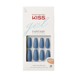 KISS Gel Fantasy Sculpted Fake Nails, 'Sunshine Beauty', 28 Count