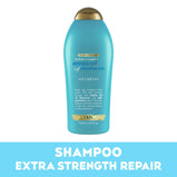 OGX Extra Strength Hydrate & Repair + Argan Oil of Morocco Nourishing Daily Shampoo, 25.4 fl oz