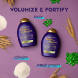 OGX Biotin & Collagen Thickening Volumizing Daily Conditioner with Vitamin B7 & Hydrolyzed Wheat Protein13 fl oz