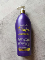 OGX Thick & Full + Biotin & Collagen Shampoo, 25.4 fl oz