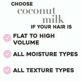 OGX Nourishing + Coconut Milk Moisturizing Daily Conditioner with Egg White Protein, 25.4 fl oz