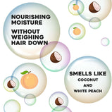 OGX Nourishing + Coconut Milk Moisturizing Daily Conditioner with Egg White Protein, 25.4 fl oz