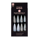 KISS Masterpiece One-of-a-Kind Luxe Mani - Tango, Extra Long, Stiletto shape