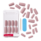 KISS Gel Fantasy Collection Sculpted Fake Nails, Looking Fabulous, 28 Count