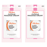 (2-Pack) Sally Hansen Treatment Cuticle Massage Cream, 0.4 oz