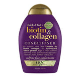 OGX Biotin & Collagen Thickening Volumizing Daily Conditioner with Vitamin B7 & Hydrolyzed Wheat Protein, 13 fl oz