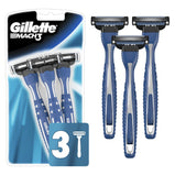 Gillette Mach3 Men's Disposable Razors;  3 Count