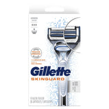 Gillette SkinGuard Men's Razor Handle and 2 Blade Refills