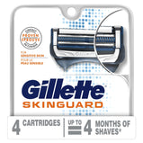 Gillette SkinGuard Men's Razor Blades;  4 Blade Refills