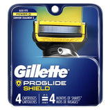 Gillette ProGlide Shield Mens Razor Blade Refill Cartridges;  4 Count
