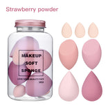 7Pcs Makeup Sponge Set Face Beauty Cosmetic Powder Puff for Foundation Cream Concealer Make Up Blender Tools Sponge ?????????