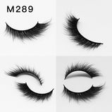 Nieuwe 1 Paar Mink Wimpers Gevleugelde Natuurlijke Lange Wimpers Piekerige Thicky Lash Handgemaakte Zwarte Wimper Half Lash Voor Wimper Extension