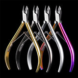 1 piece New D2022 nail shop dedicated easy to cut dead skin scissors manicure professional dead skin trimming tool silver colorful