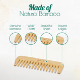 Handcrafted Bamboo Comb