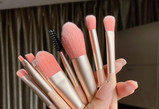 Morandi Color Matching Makeup Brush 8 Pcs Set Foundation Eye Shadow Blush Brush