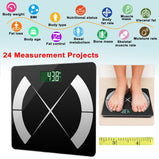 Smart Body Composition Scale Fat Monitor Digital APP Scale BMI Health Analyzer