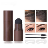 3pcs Eyebrow Stamp Shaping Kit Reusable Makeup Brow Powder Cosmetic Set