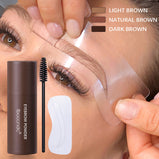 3pcs Eyebrow Stamp Shaping Kit Reusable Makeup Brow Powder Cosmetic Set