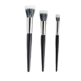 Flat Top  Foundation Brush Premium Stippling Makeup Perfect for Cheek Nose Contouring Stippling Blending- Quality Synthetic Dense Bristles