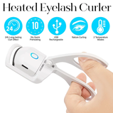 Heated Eyelash Curler Rechargeable Electric Eyelash Curler