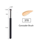 3-pieces Foundation Makeup Brushes Set Single Foundation Brush Oblique Head Concealer Brush Small Concealer Brush Beauty Tools