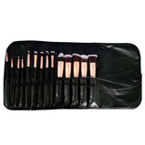 Makeup Brushes 14 pcs Professional Synthetic Blending Powder Liquid Cream Face Brushes Cruelty-Free Cosmetic Brushes Kit