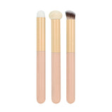 3-pack Concealer Brushes Set Cute Sponge Head Soft Hair Natural Fit Smudge Brush Makeup Brushes Beauty Tools