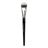 Makeup Brush with Lid, Fibrous Bristle Broom-shaped Foundation Brush Beauty Tools