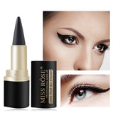 Waterproof Quick-drying Eyeliner Matte Eyeliner Single Head Black Solid Rich Eyeliner