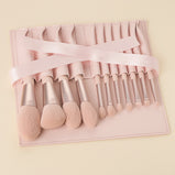 11-Piece Makeup Brush Barreled Set