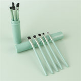 Makeup Brushes 3 Set 5Pcs Soft Bristles Cosmetic Brush Portable Eye Brushes for Women & Girls