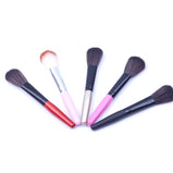 Wooden Handle Blush Powder High Gloss Makeup Brush