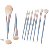 Makeup Brushes Set 10Pcs Premium Synthetic Makeup Brushes Foundation Powder Blending Concealer Eye shadows Blush Makeup Brush Kit