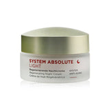 System Absolute System Anti-Aging Regenerating Night Cream Light - For Mature Skin