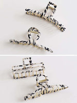 Hair Claw Clip, Elegant Metal Claw Clip, Large Jaw Clip Hair Clamp [Q]