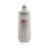 GOLDWELL - Dual Senses Color Extra Rich Brilliance Conditioner (Luminosity For Coarse Hair) 1000ml/33.8oz