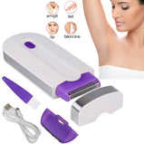 Electric Epilator Women Painless Hair Removal Epilator Device Instant Sensor Shaver USB Bikini Face Leg Hand Laser Depilador