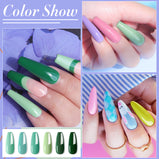 Fingernail Gel Polish Products Set Manicure Cuticle Pusher Tips Finger Extend Mold Glue Poly Nail Accessories Art Brush Tool Kit