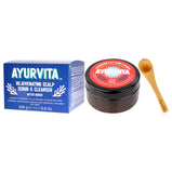 Maka Rejuvenating Scalp Scrub and Cleanser by AyurVita for Unisex 6.7 oz Cleanser