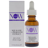 Squalane Plus Amaranth Extract Serum by NOW Beauty for Unisex - 1 oz Serum