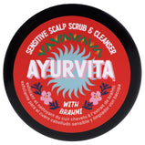 Brahmi Sensitive Scalp Scrub and Cleanser by AyurVita for Unisex - 8.8 oz Cleanser