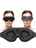 Black Airplane Sleeping Eye Patch Enhanced Comfort for Travel
